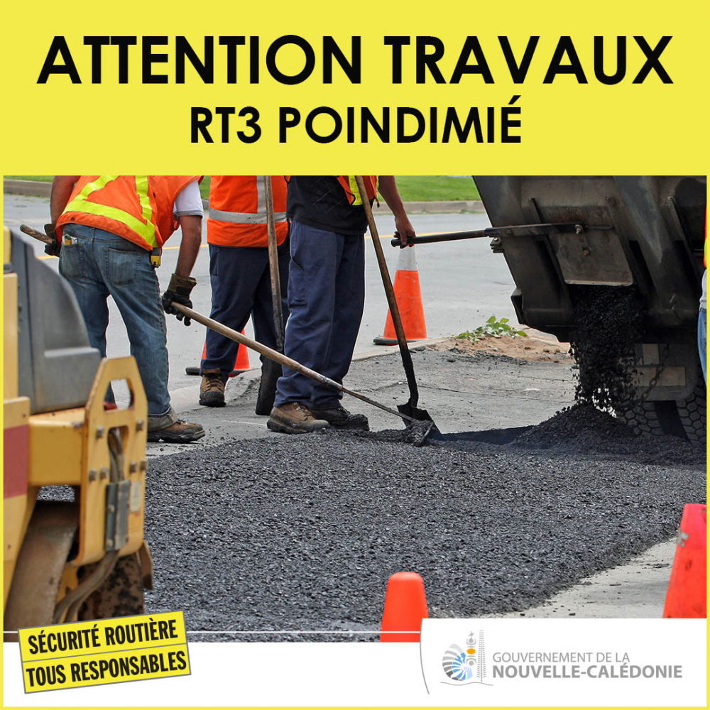 Restriction de circulation sur la RT3