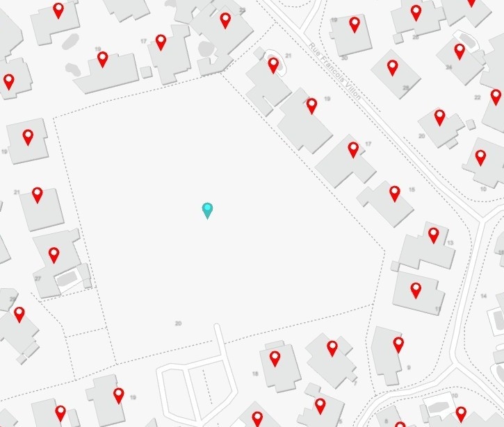 Nouveau jeu de données contenant les références cadastrales de chaque parcelle active du territoire