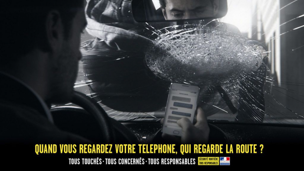 téléphone au volant