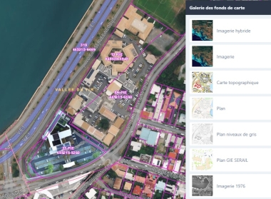 Le SIG Cadastre intègre de nouvelles données cartographiques