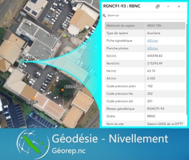 L'Explorateur géodésie et nivellement évolue et change d'URL