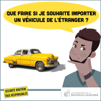 Conditions d'importation d'un véhicule
